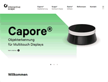 Tablet Screenshot of interactive-scape.com